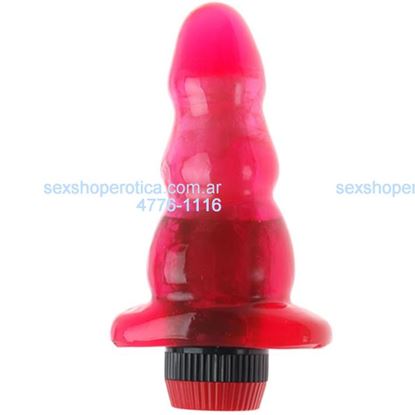 Dilatador Anal Plug Escalonado Con Vibrador